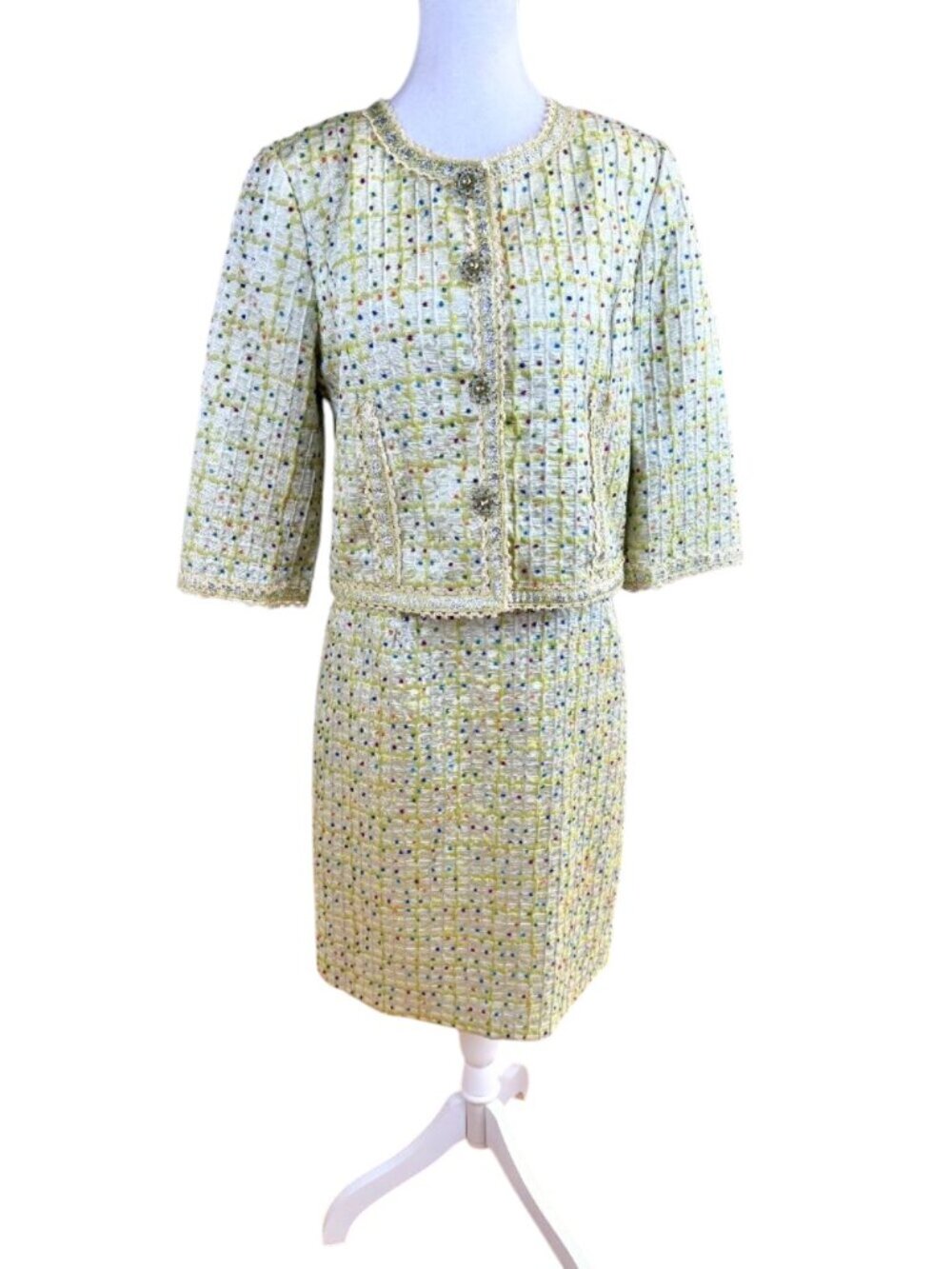 Cynthia Steffe 2-Piece Skirt Set Retro Spring Glam Regency (10)